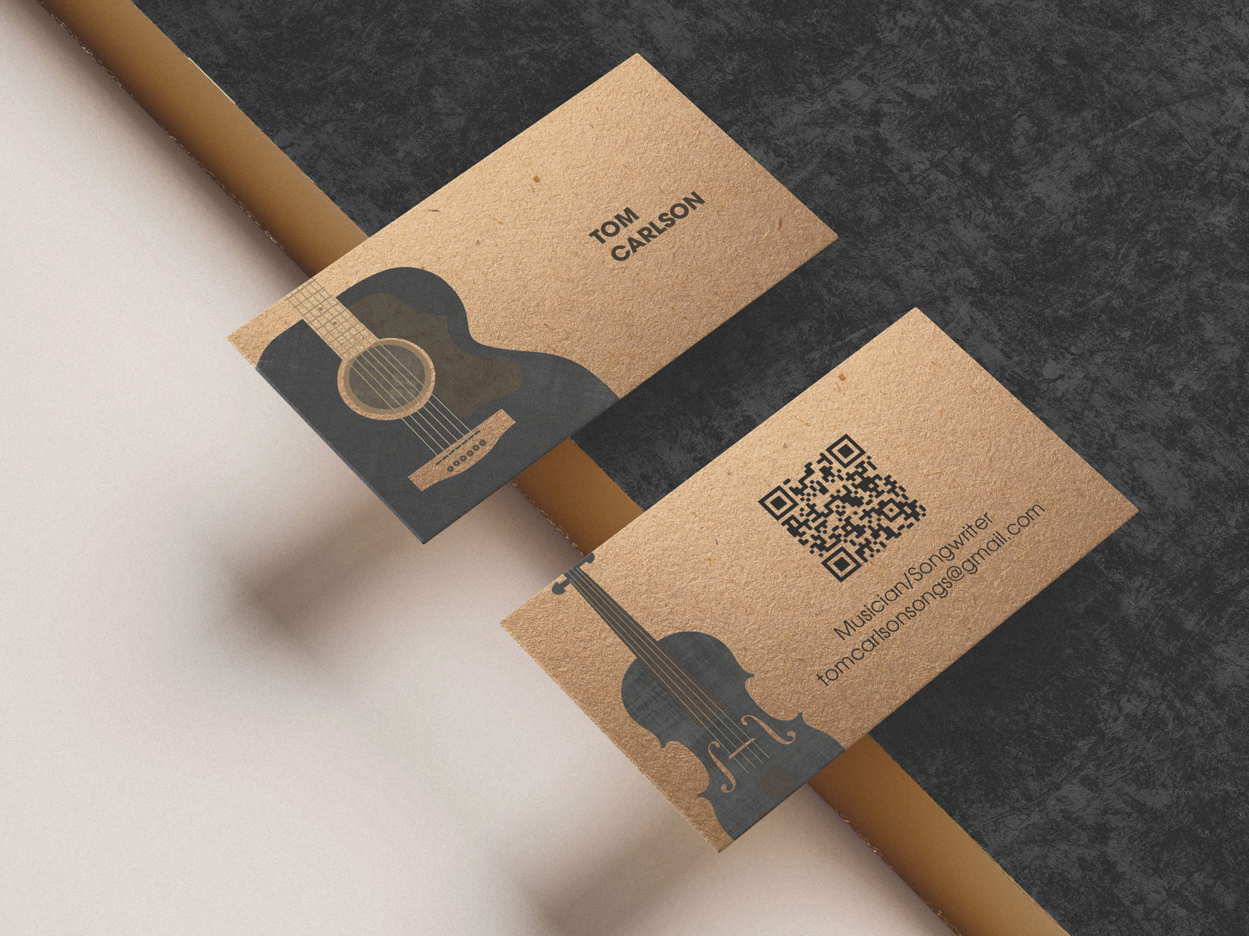 musician business cards